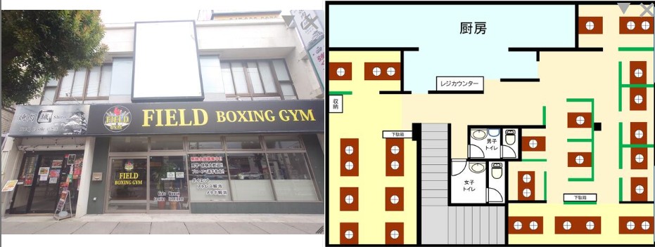 行徳駅徒歩4分　100席以上の美麗な焼肉店の居抜き
