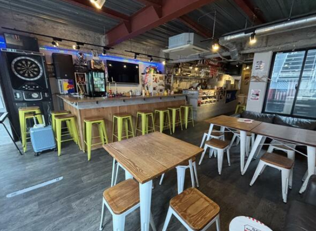 上人橋通り沿いのビル3階　飲食店居抜きです