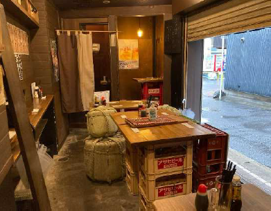 西船橋駅徒歩１分、立ち飲み屋の居抜き物件が出ました！